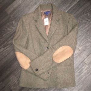 NEW J McLAUGHLIN WOOL BLAZER SIZE 8